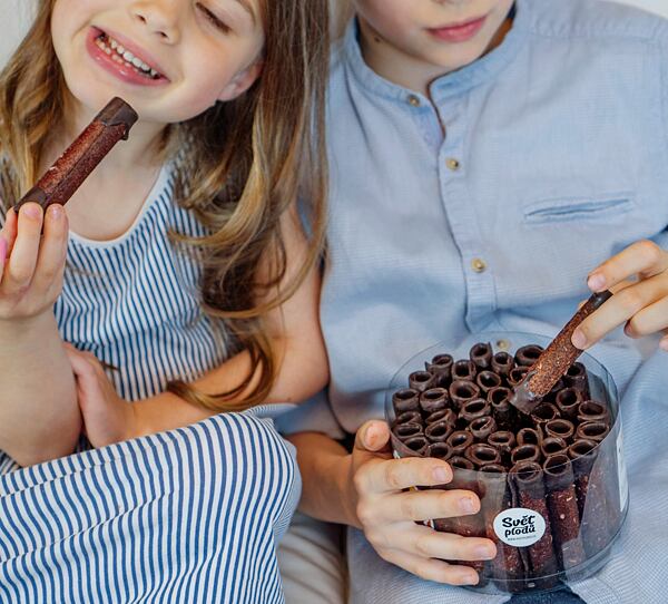 jablečné trubičky