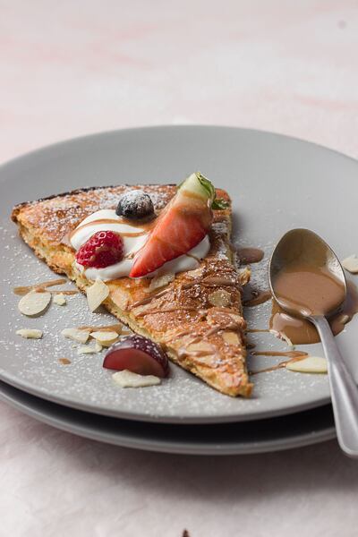 mandlová palačinka dutch baby