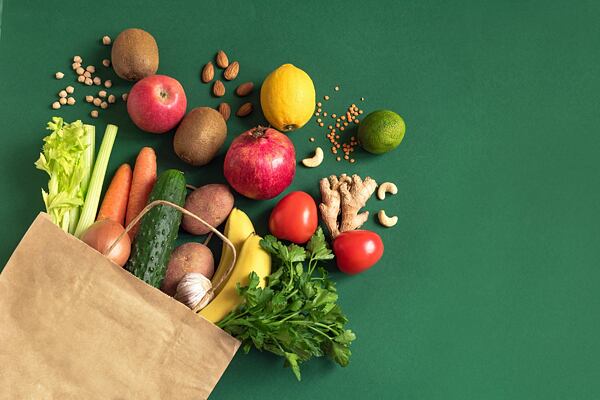 čerstvé ovoce a zelenina