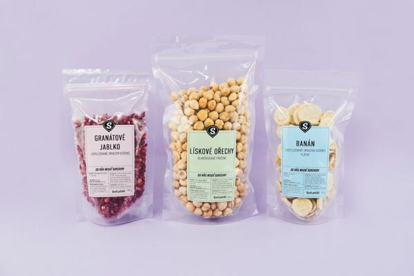 mango lyofilizované balení