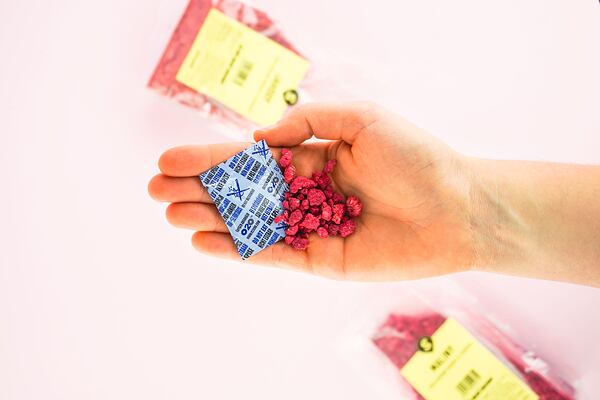 silikagel v potravinách