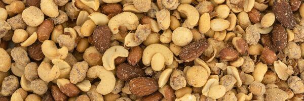 Mix pražených a uzených ořechů