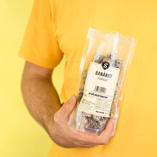 banánky v čokoládě