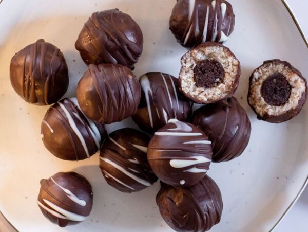 dvoubarevné kuličky bez lepku