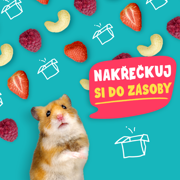 A na začátku roku 2022 jsme se do toho opřeli naplno. Barvy, bubliny a hravost – to je naše!