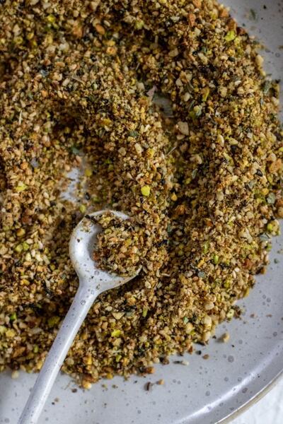 dukkah koření recept