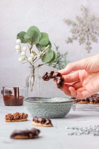 pařížské rohlíčky recept