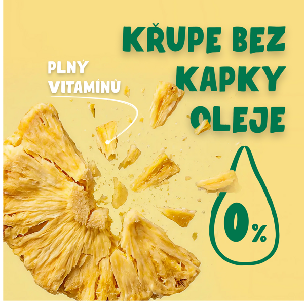 ananas paskalizované křupky