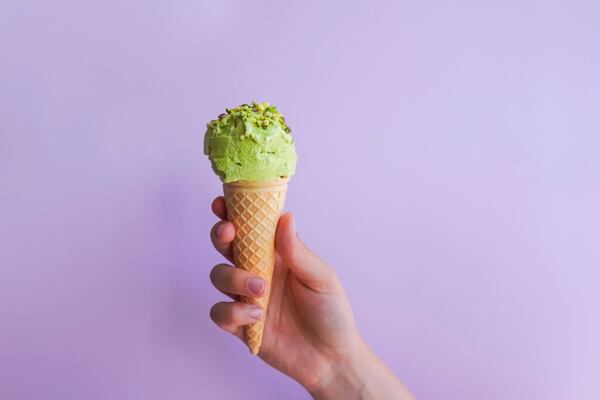 Pistáciová zmrzlina