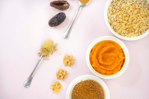 dýňová ovesná kaše