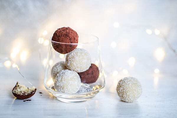 domácí kokosové kuličky