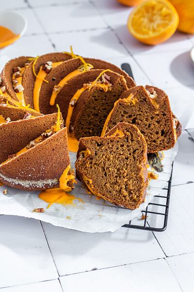 mrkvová bábovka s pomerančem