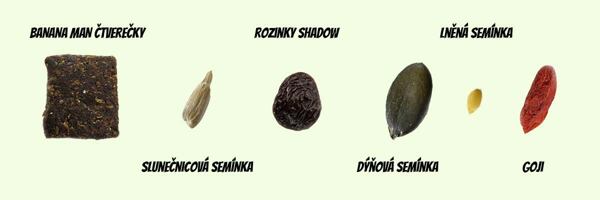 zdravá směs ořechů